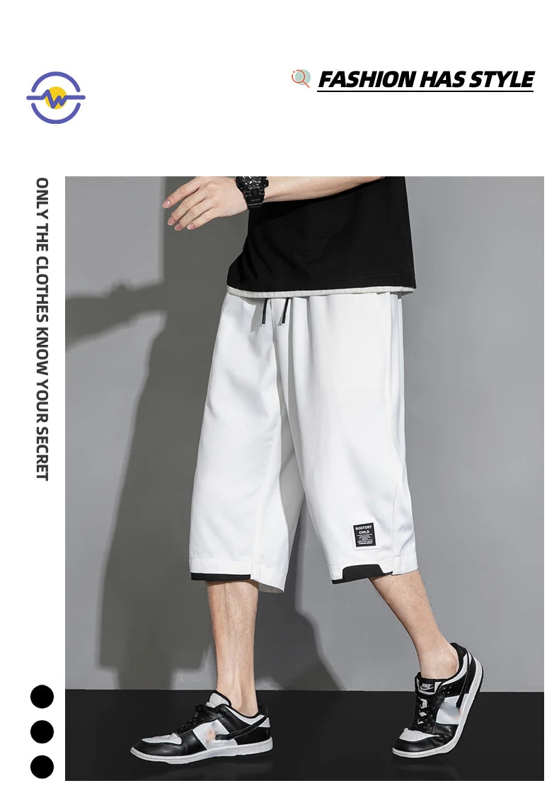 Plus Size Men's Loose Cargo Shorts – Summer Trendy