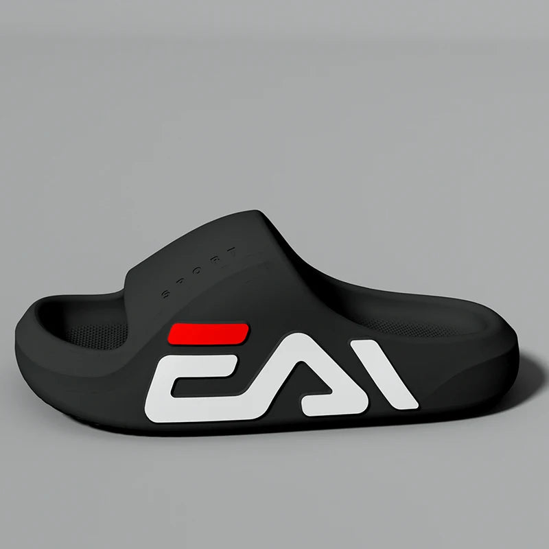 Men Extra Thick Air Cushion Summer Slides