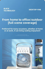 USB LED Portable Air Conditioner Fan