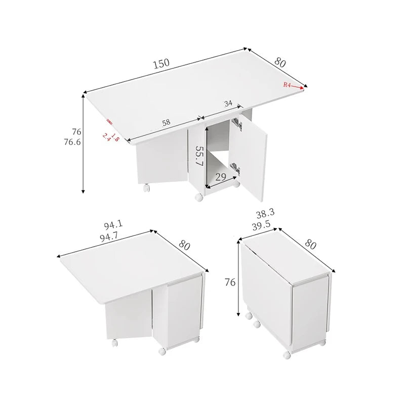 Nordic Dining Table for 8