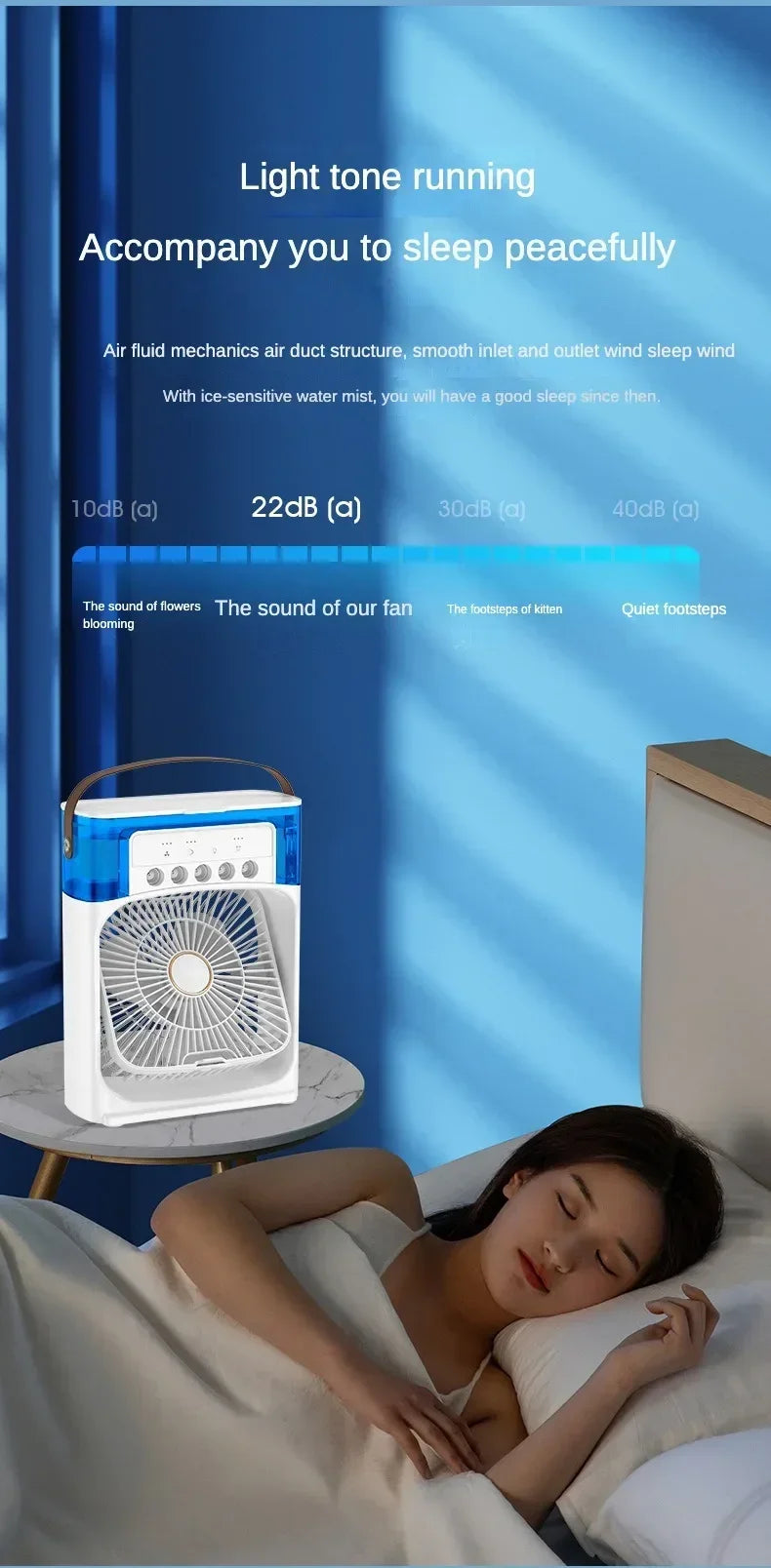 3-in-1 Portable Household Air Cooler