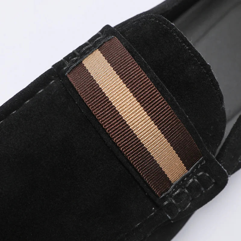 Men Suede Slip Ons