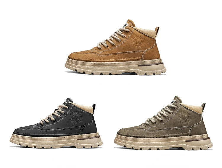 Fashion High-Top Casual Men’s Boots