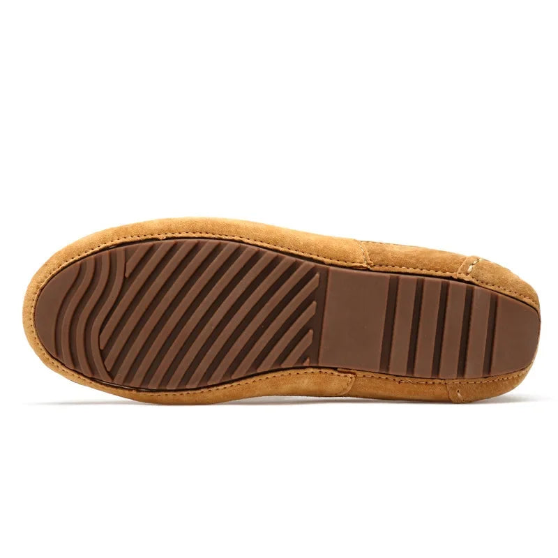Men’s 2025 Luxury Suede Boat Loafers