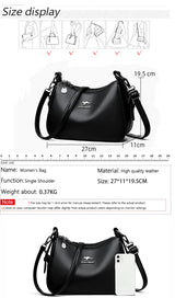 Minimalist Leather Shoulder Bag