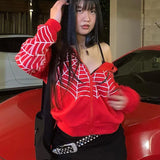 Rhinestone Skeleton Hoodie