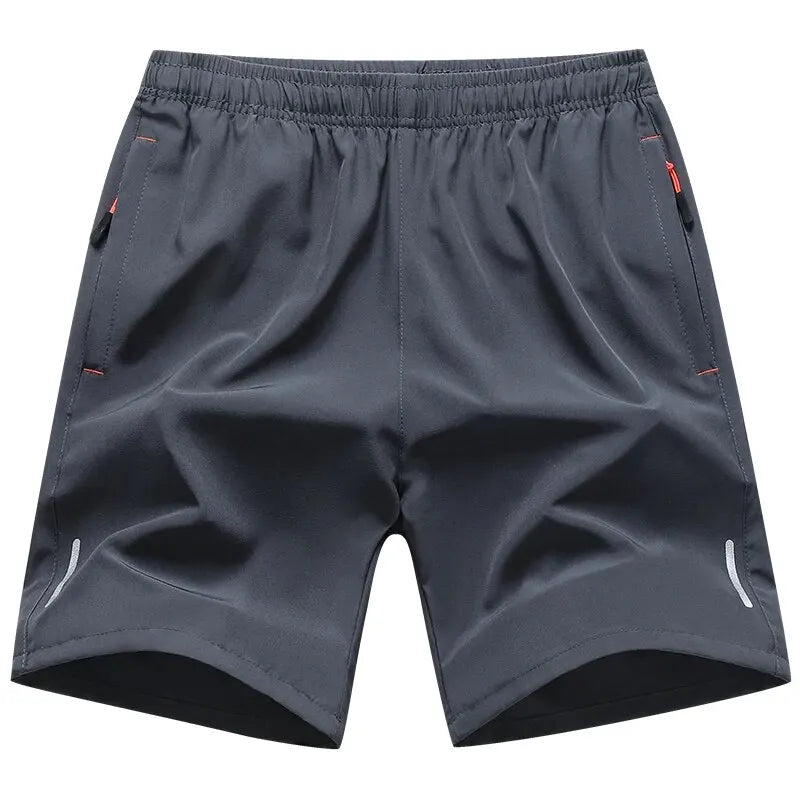 Summer Sports Shorts Men Plus Size Elastic Waist Breathable