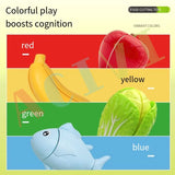 Kids Pretend Play Kitchen Food Set