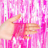 Foil Tinsel Fringe Curtain Backdrop