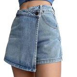 SafeCut™ – Exposure-Proof A-Line Pantskirt (High Waist Irregular Fit)