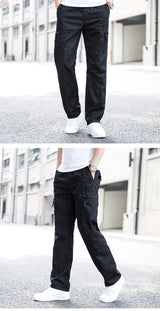 Men’s Loose Straight Cargo Pants