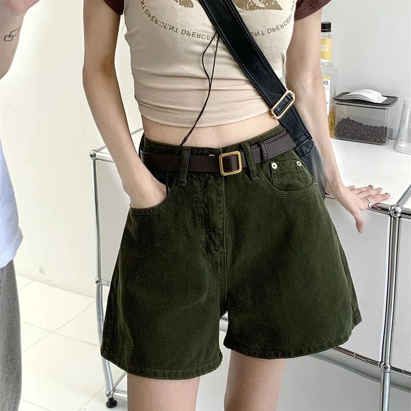 Women's Baggy Denim Short Jeans