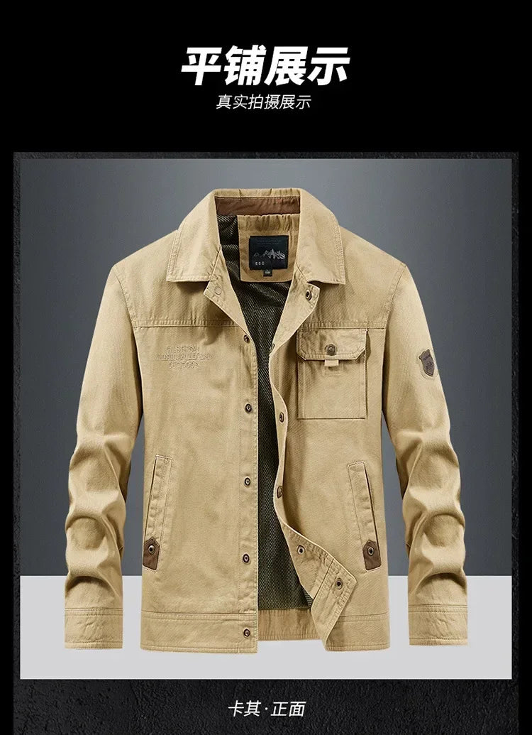 Men’s British Style Bomber Jacket