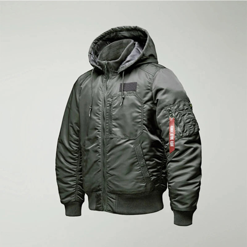 Men’s Padded Waterproof Winter Jacket