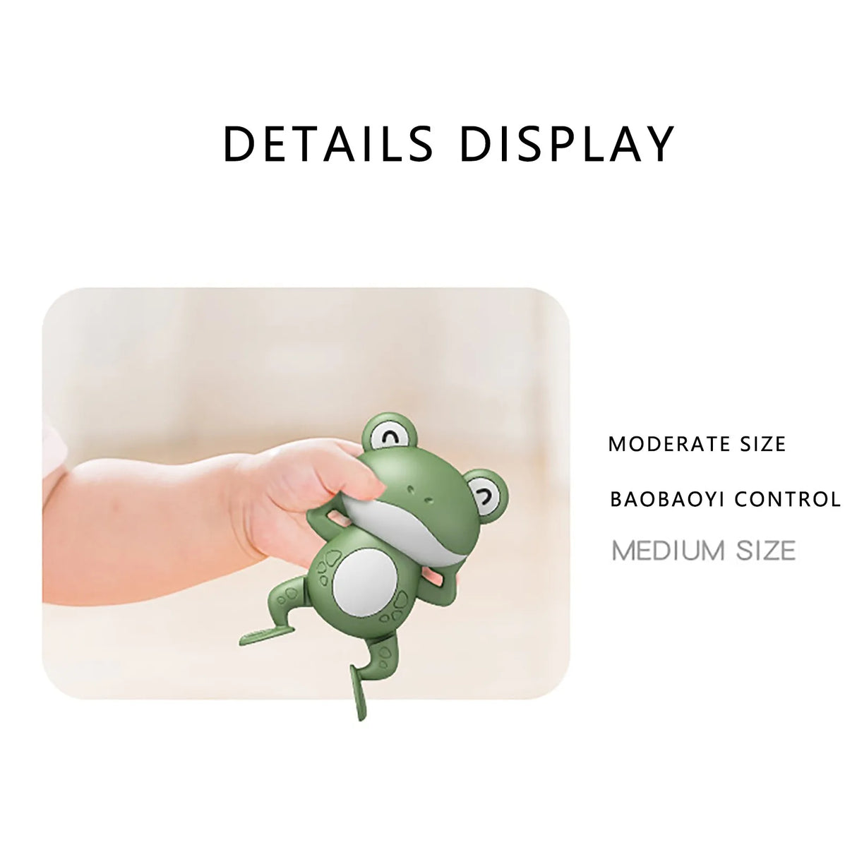 Baby Bath Toys – Frog Clockwork