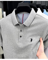 Men Cotton Embroidered Polo Shirt