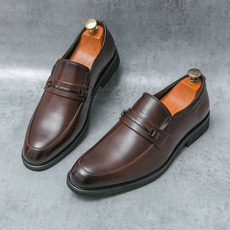 Men’s 2025 Soft Sole Leather Loafers