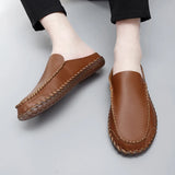 Men Backless Loafers