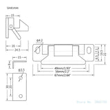Cabinet Door Catches & Latches