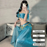 Egyptian Queen Belly Dance Costume Set