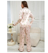 Women's Satin Pajama Set