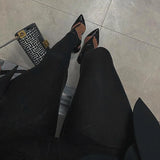 Women Glitter Skinny Club Leggings