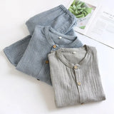 Men’s Cotton Muslin Pajama Set