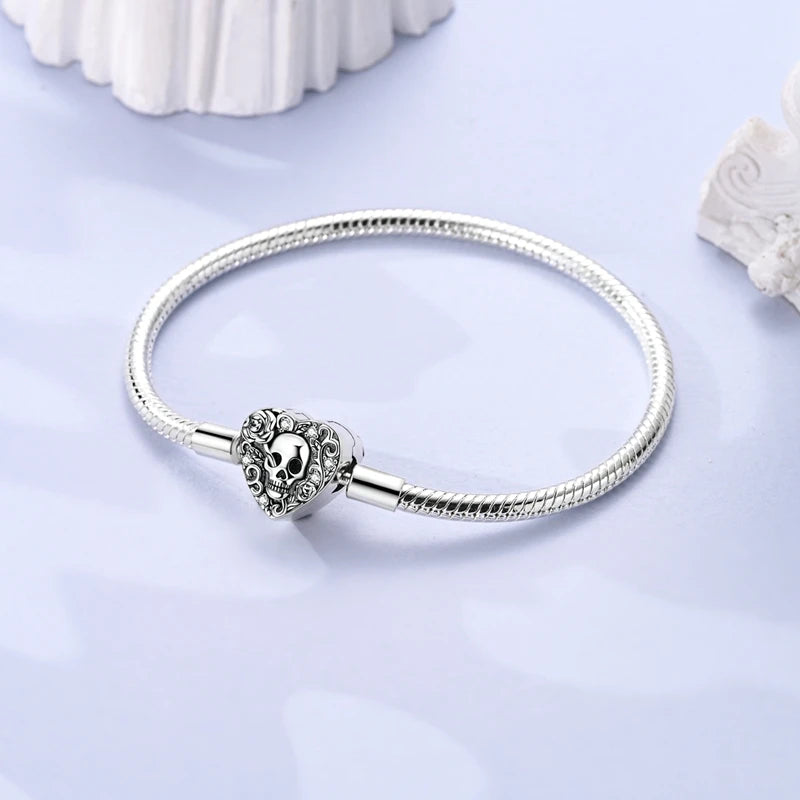 Sterling Silver Heart Bracelet