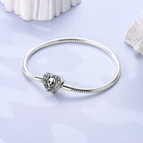 Sterling Silver Heart Bracelet