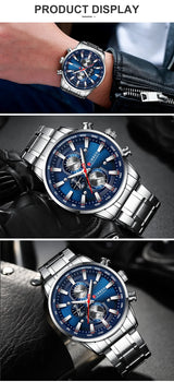 CURREN Luxury Men’s Quartz Chronograph Watch