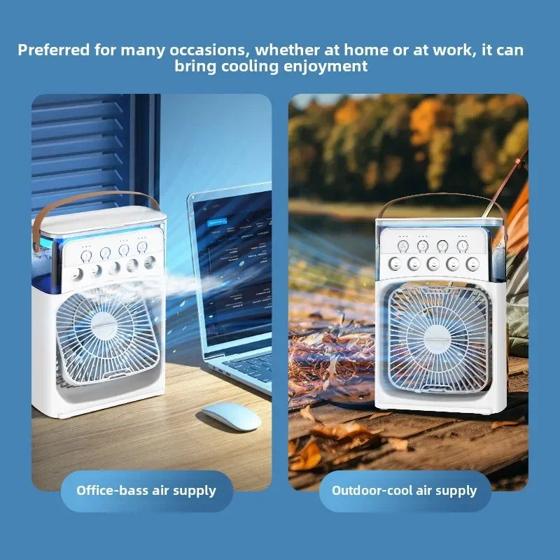 USB LED Portable Air Conditioner Fan