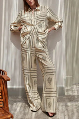 Women's Printed 2 Piece Set