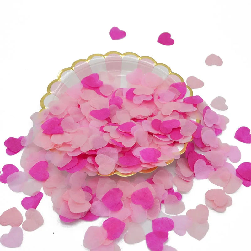 Heart Shape Paper Confetti