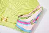 Women's Crop Top & Skirt Set