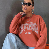 California Print Pullover