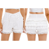 Women's Lolita Lace Pumpkin Shorts