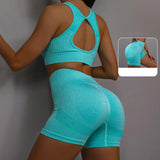 Women Yoga Vest & Shorts Set
