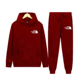 Unisex Printed Hooded Tracksuit