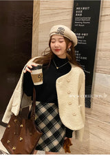 Women's Retro Red Turtleneck Sweater
