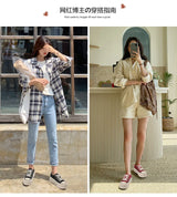 Women Canvas Shoes Black White Platform Sneakers