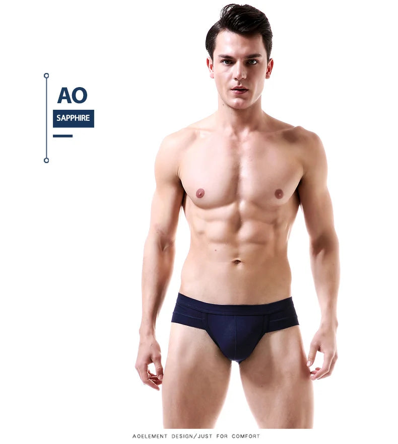 Men's Modal Briefs – Low Waist Sport Pocket