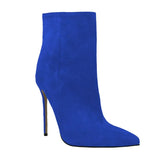 Suede Stiletto Boots