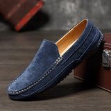 Men’s 2025 Luxury Suede Boat Loafers
