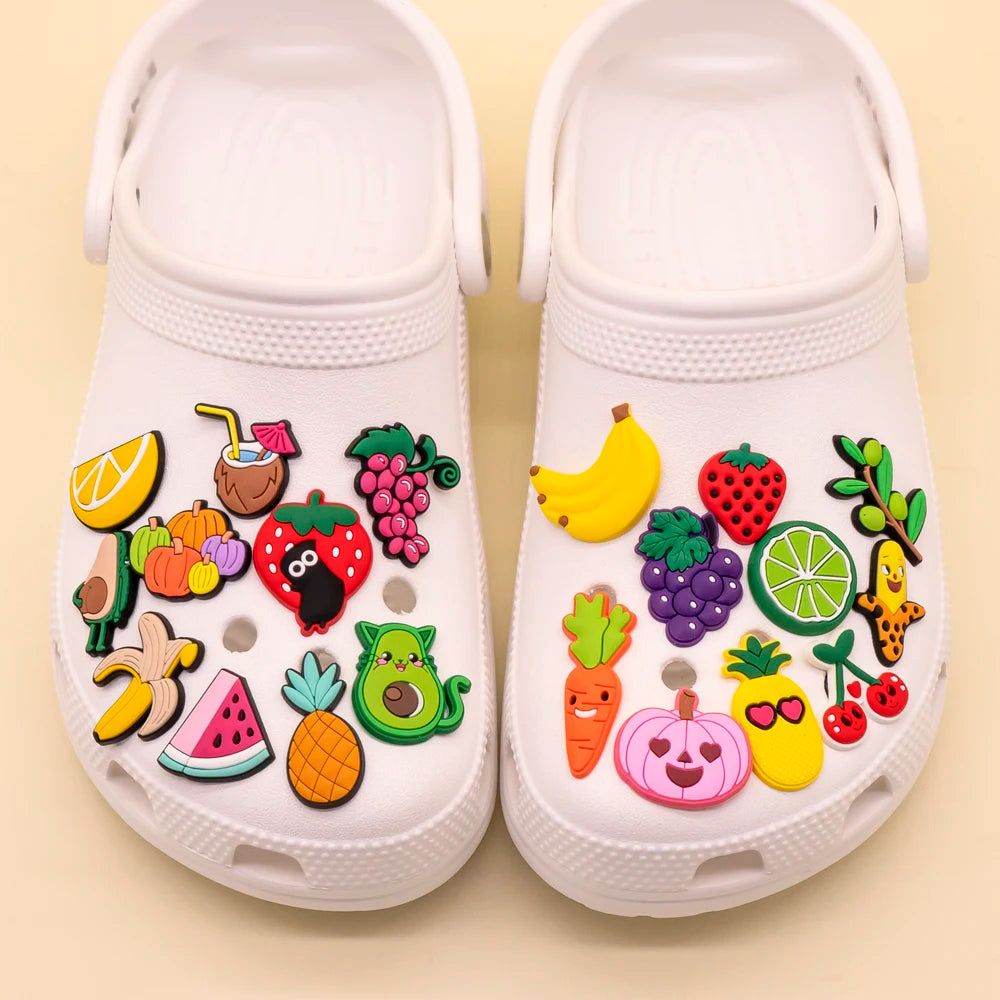 Women Fruit Shoe Charms Cute Accessories