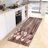 Fresh Flower Floor Mat