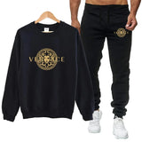Men's Printed Sweatshirt Tracksuit