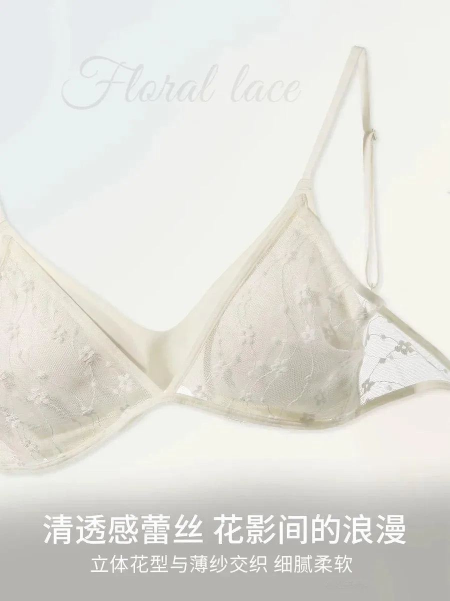 Seamless Lace Bra