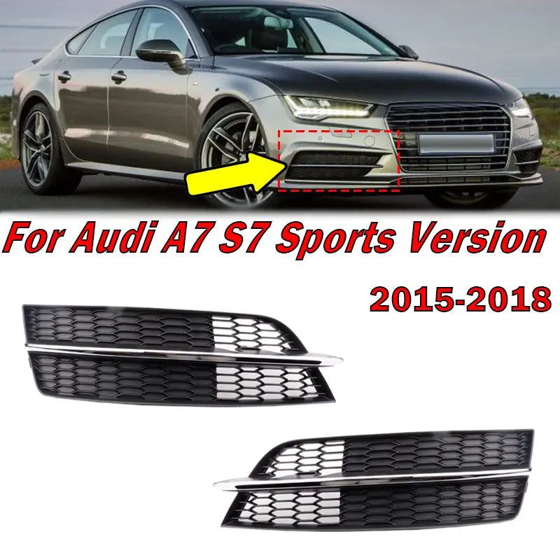 Audi A7 S7 Fog Light Grille Cover