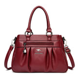 Triple Compartment Tote Bag