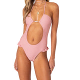 Vintage Ruffle Swimsuit